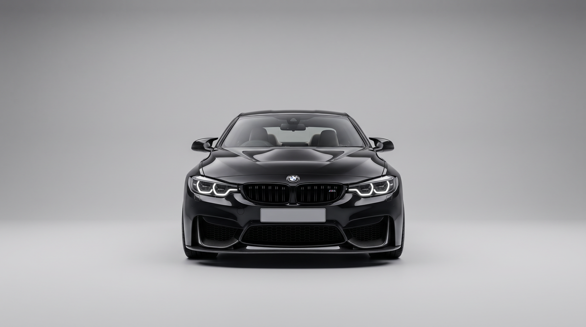 BMW M3 F80 & M4 F82 Pre-Preg Carbon Fibre GT V2 Front Splitter (2014-2020) fitted - Premium Bespoke AutoWorks