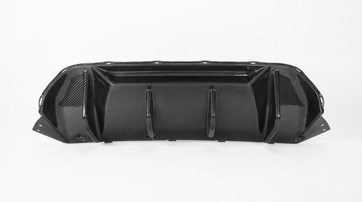 BMW M5 F90 Carbon Fibre Rear Diffuser (2017-2023) - Premium Bespoke AutoWorks