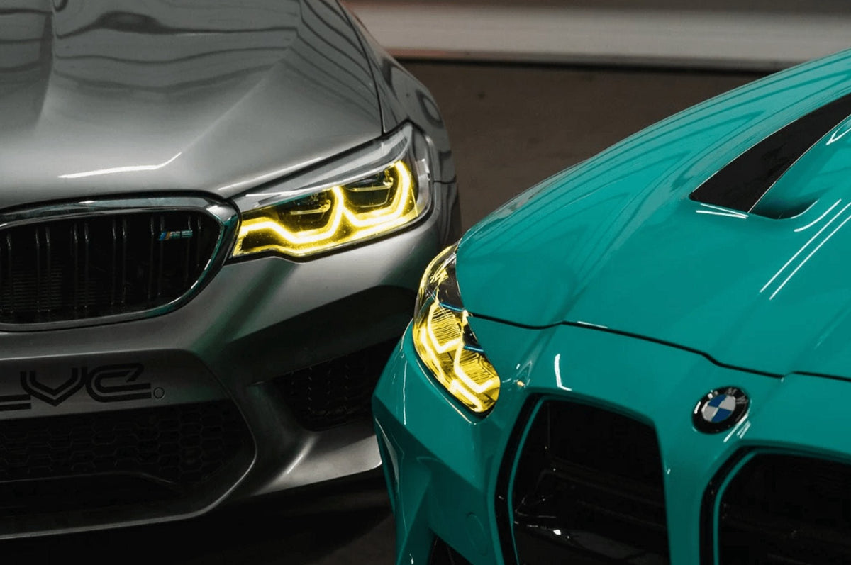 BMW M5 F90 Pre-LCI Motorsport+ CSL Style Yellow DRL Module Set (2016-2020) - Premium Bespoke AutoWorks