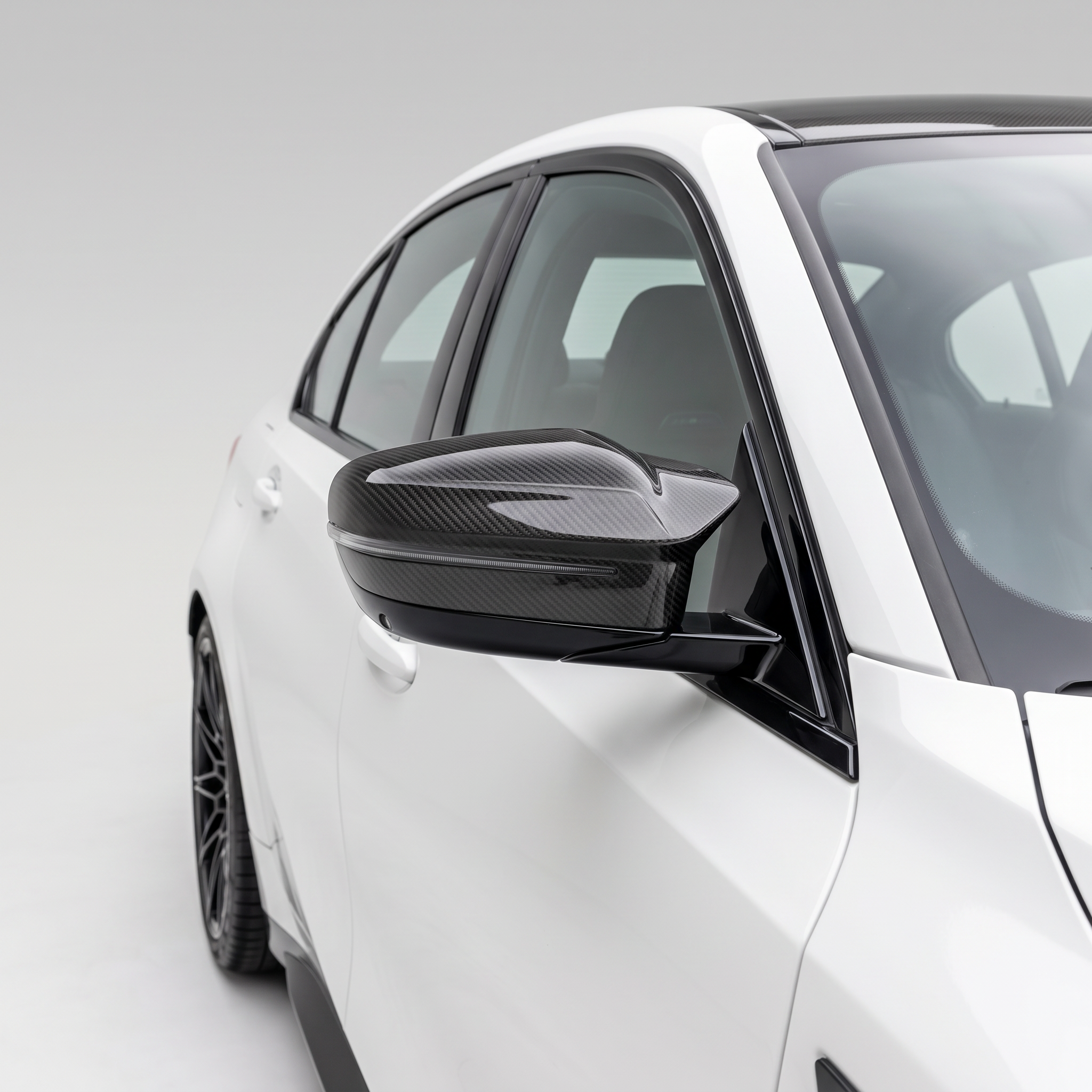 BMW M5 G90, 5 Series G60 & X3 G45 pre-preg carbon fibre M mirror covers