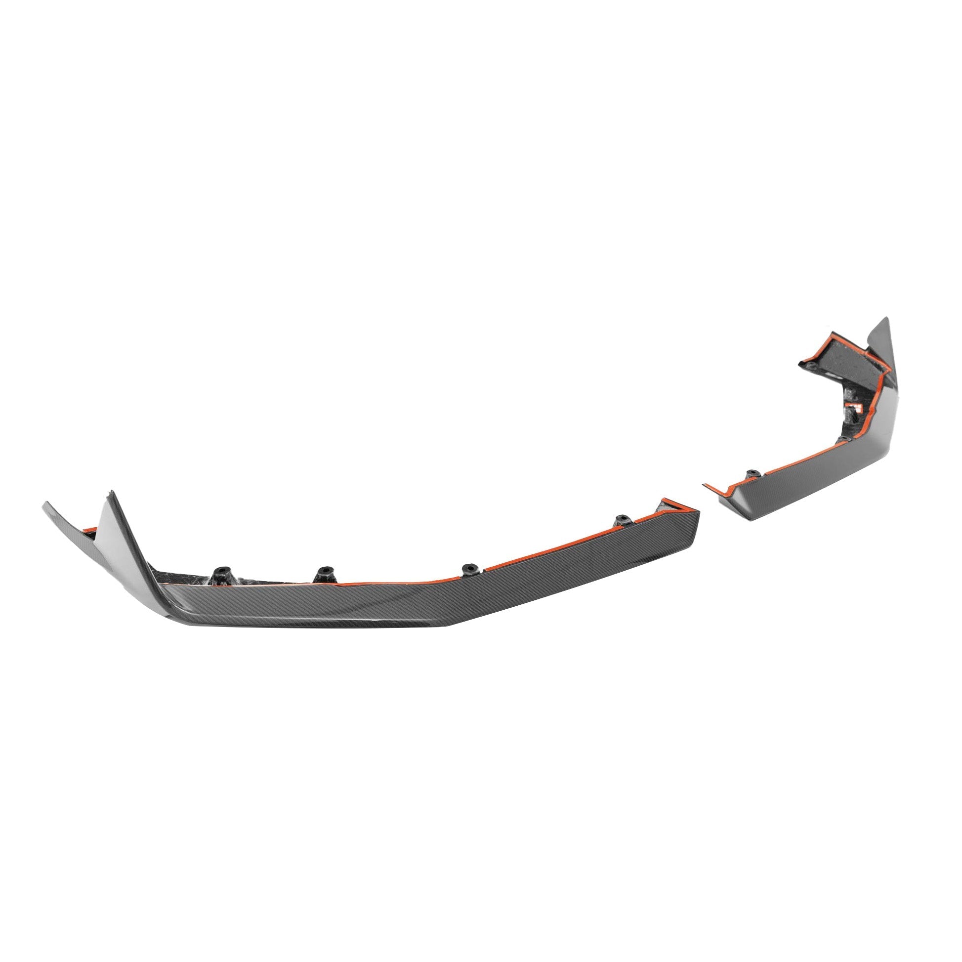 BMW M5 G90/G99 carbon fibre front splitter detail