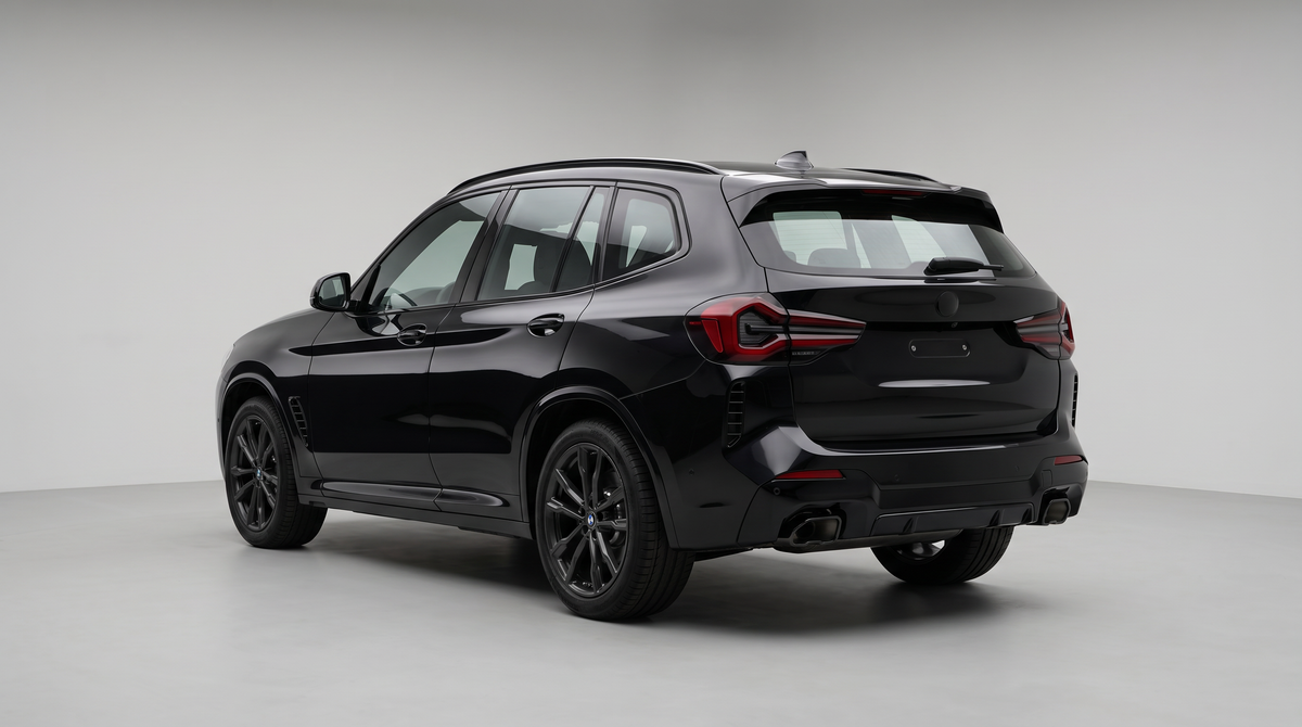 BMW X3 G45 M Sport with Gloss Black Rear Reflector Deletes fitted (2024+) - Premium Bespoke AutoWorks