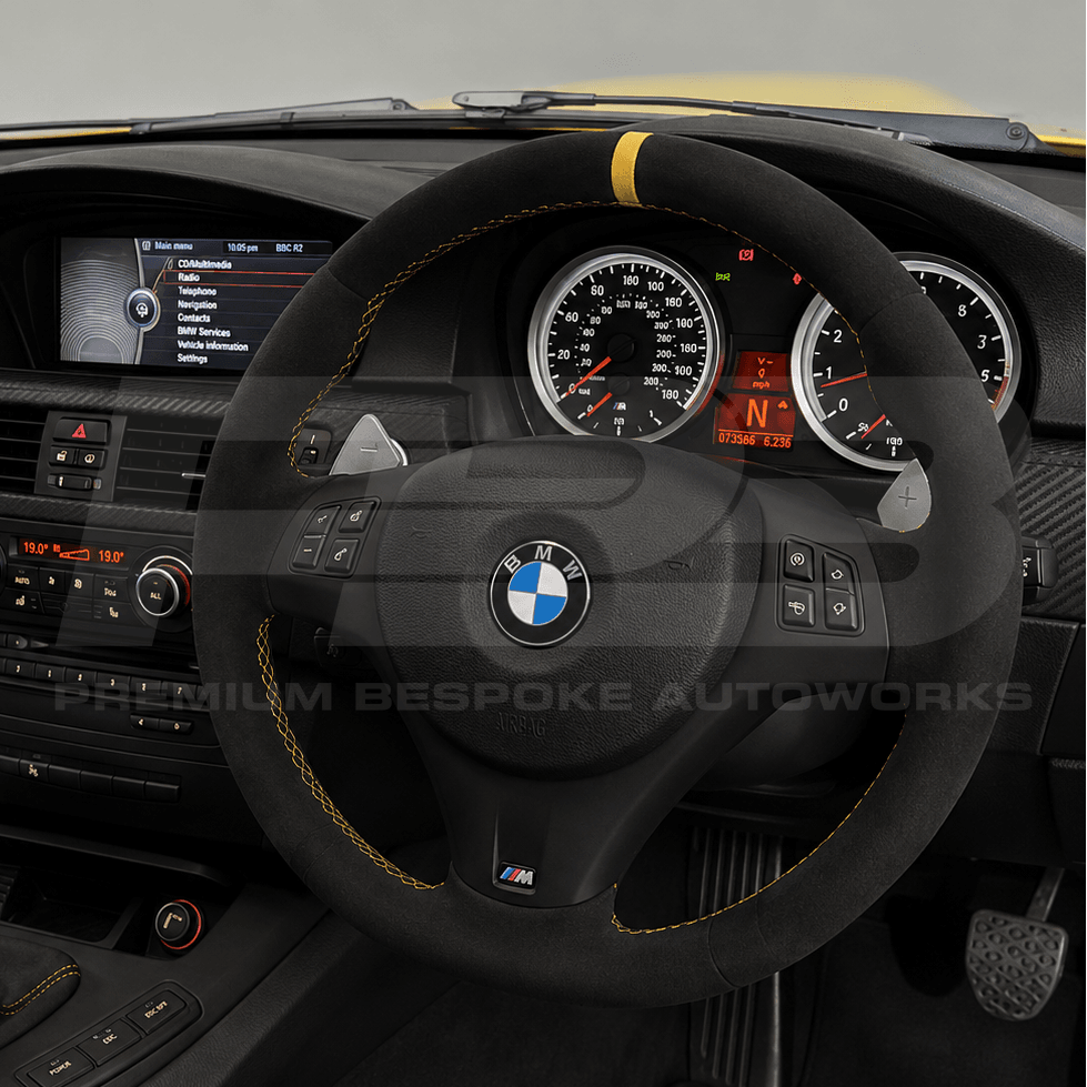 Bespoke BMW M3 E9X steering wheel