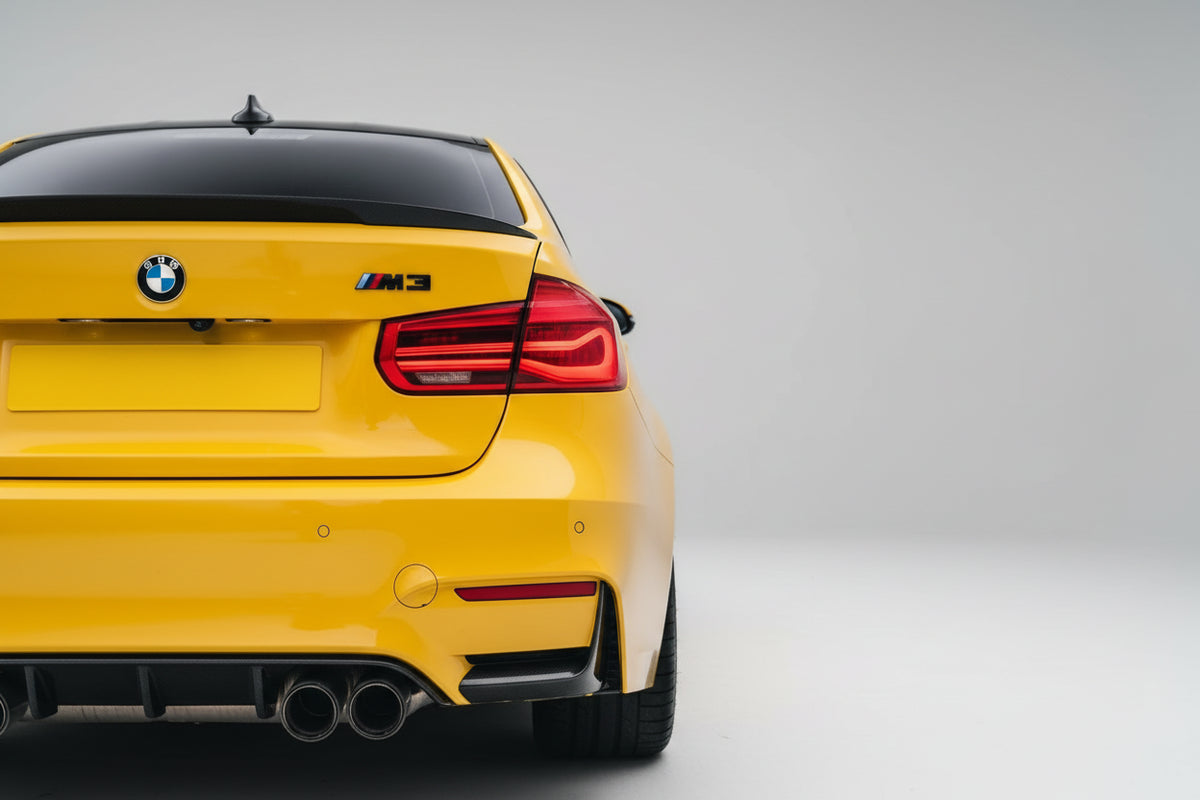 BMW M3 F80 & M4 F82 Pre-preg Carbon Fibre Rear Bumper Covers (2014-2020) | Premium Bespoke AutoWorks