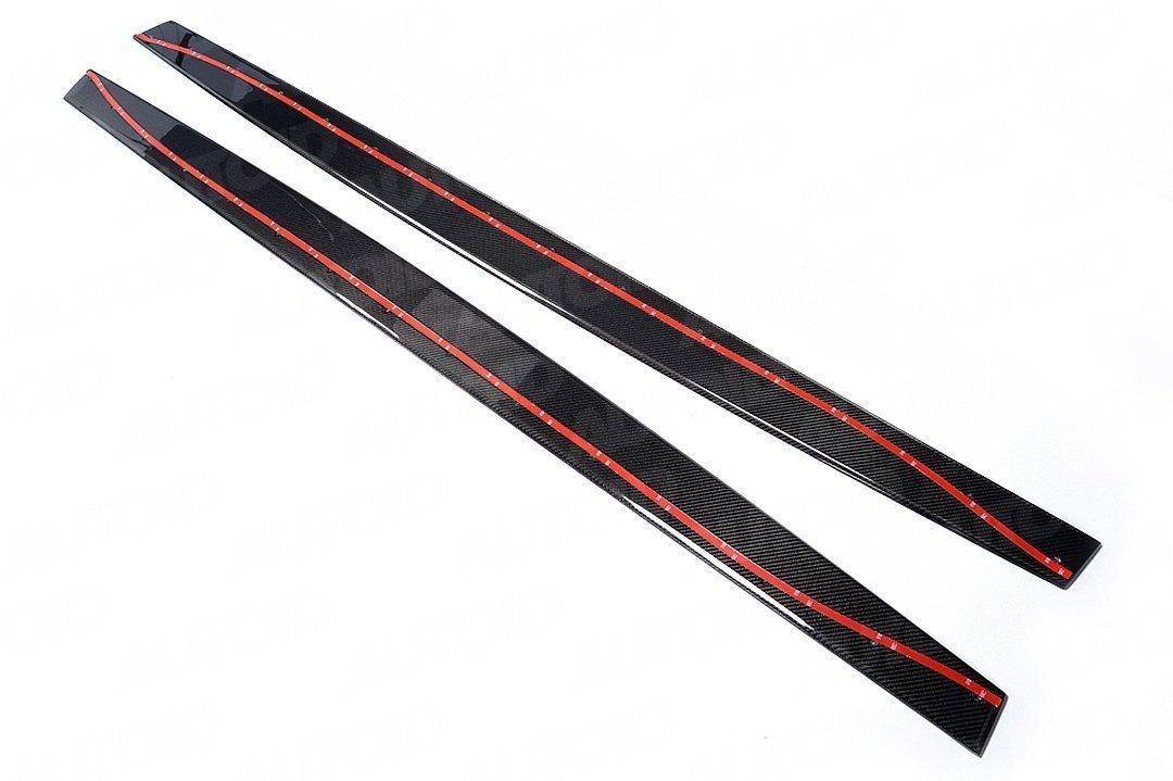 Carbon Fibre Side Skirts for BMW M3 & M4 (2014-2019, F80 F82) | Premium Bespoke AutoWorks