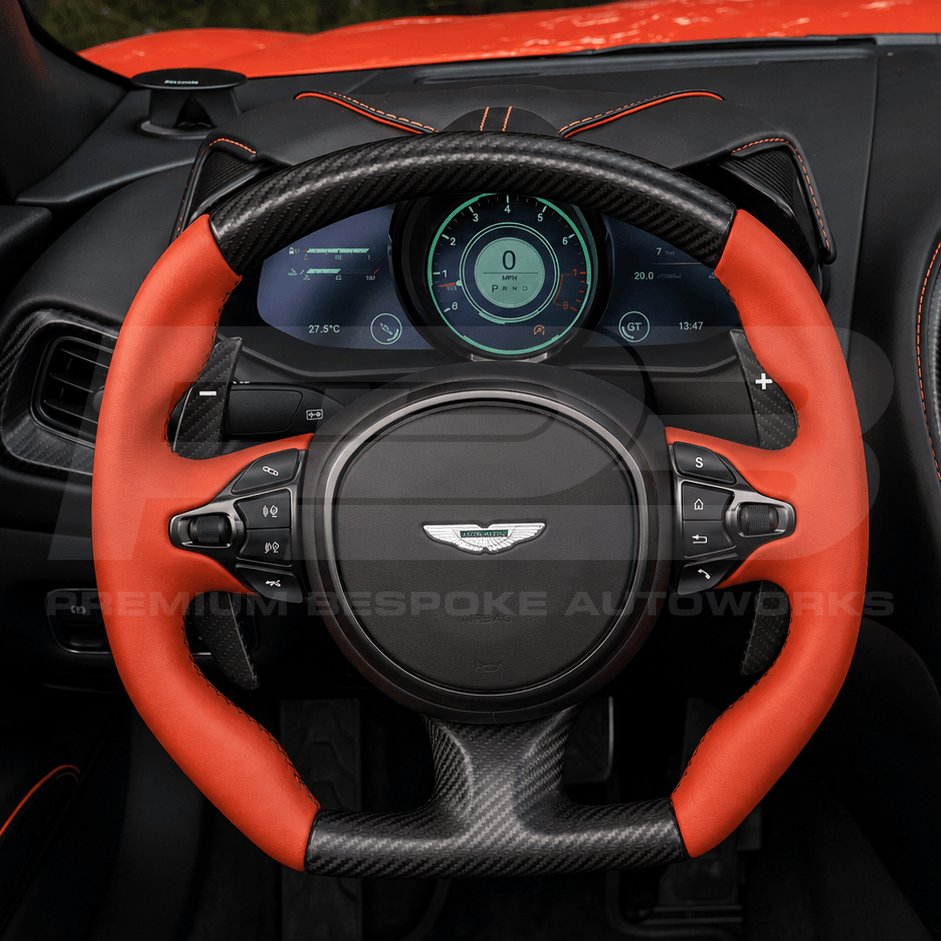 Aston Martin Build Your Own custom steering wheel, configured to your spec