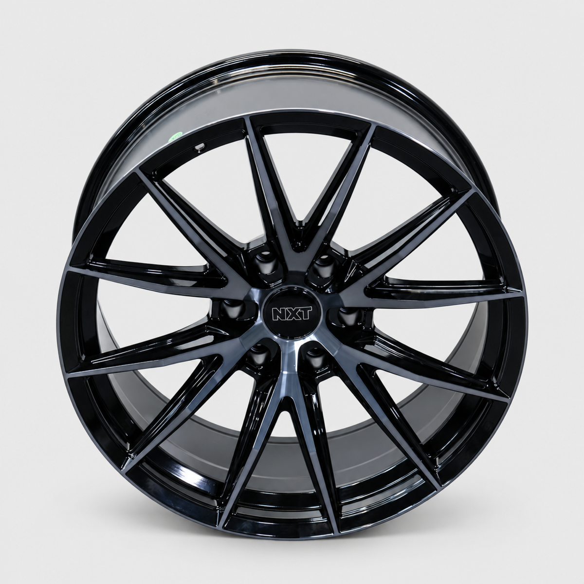 Ford Ranger 20 inch CNC black alloy wheel face detail - Premium Bespoke AutoWorks