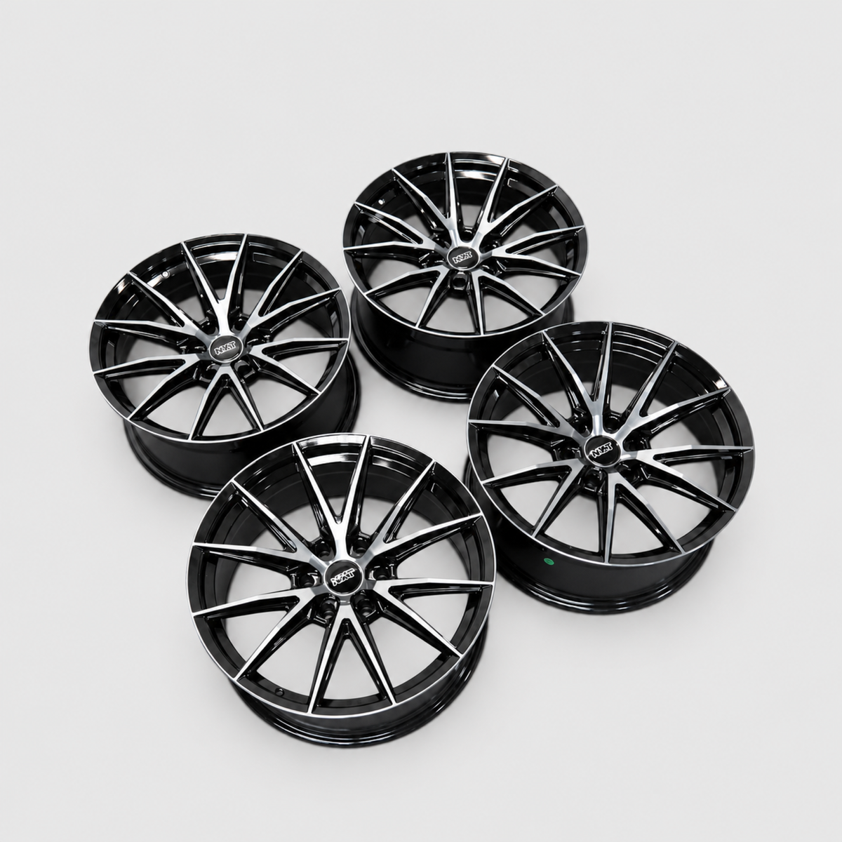 Ford Ranger 20 inch CNC black flow formed alloy wheels set of four - Premium Bespoke AutoWorks