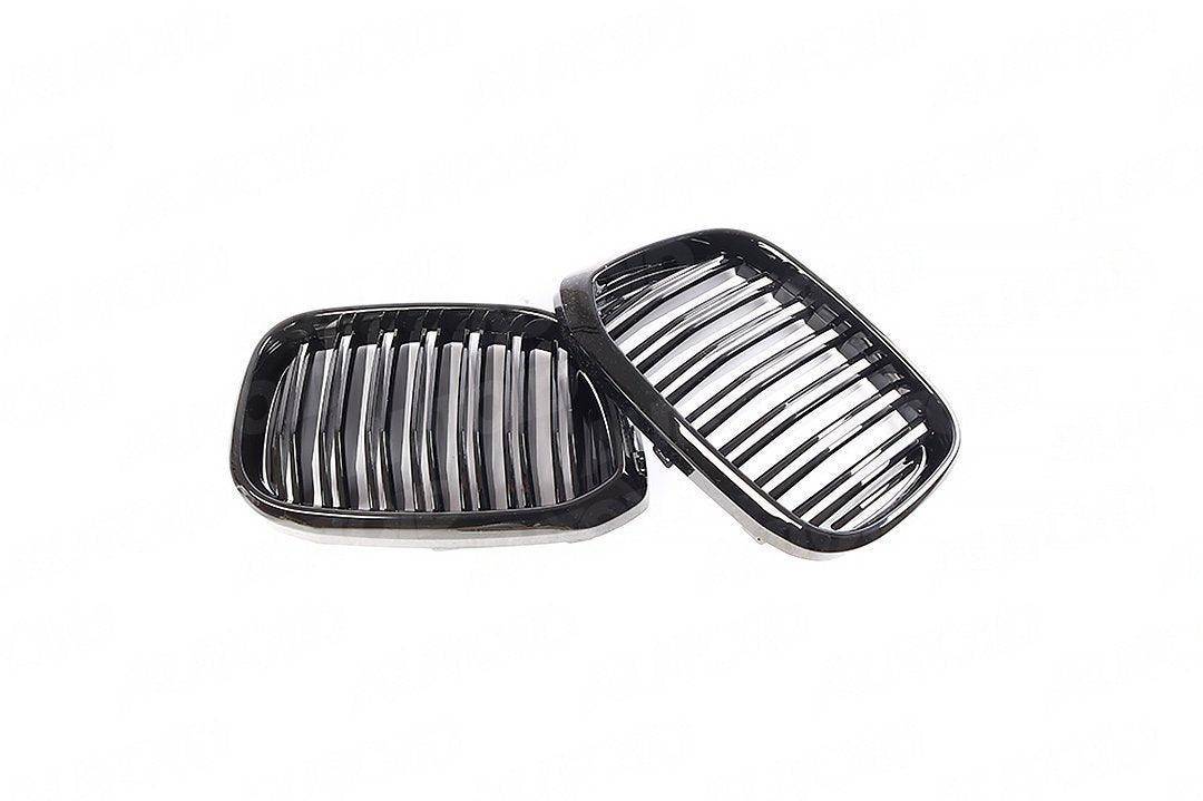 Gloss Black Kidney Grilles for BMW X3 & X4 (2019-2022, G01 G02) - Premium Bespoke AutoWorks