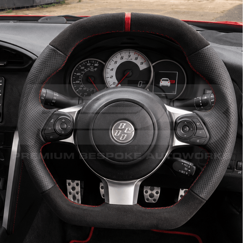 Toyota custom steering wheel, hand-finished to order by Premium Bespoke AutoWorks