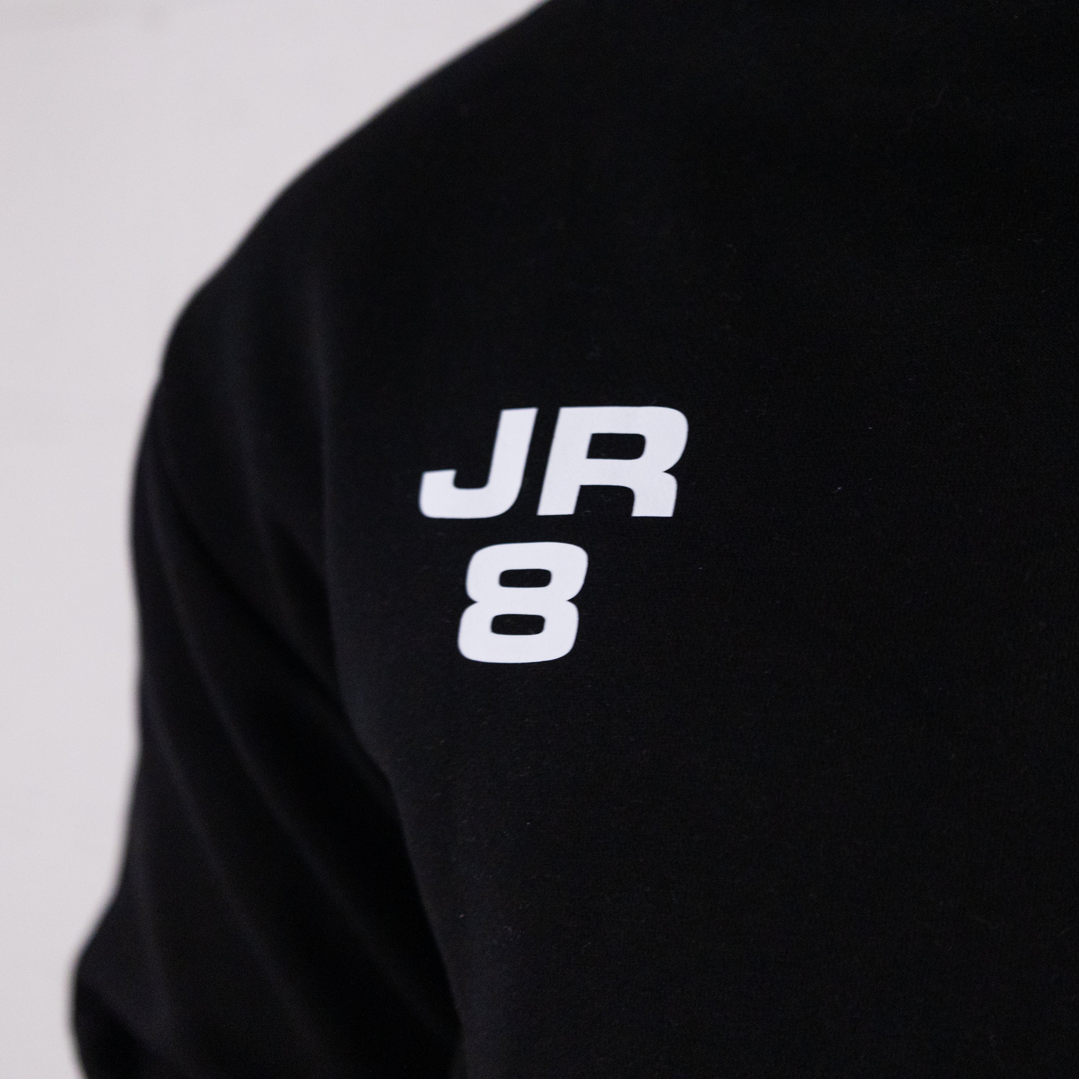 heavyweight unisex black hoodie customisable