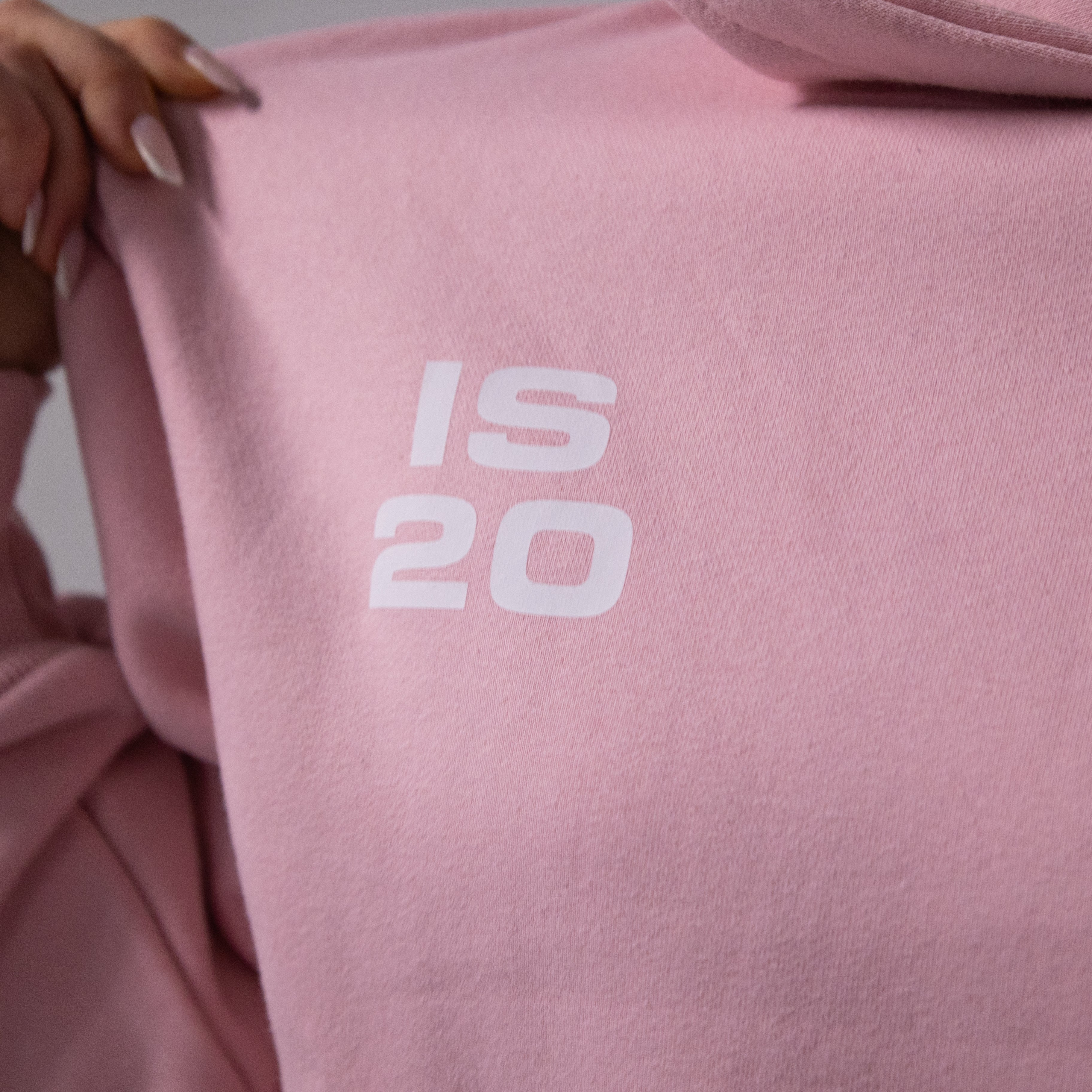 heavyweight unisex pink hoodie customisable