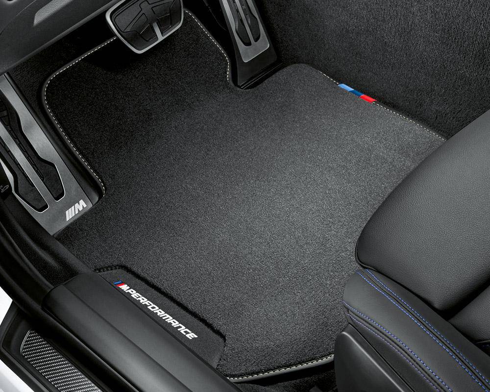 M Performance Floor Mats Set for BMW 4 Series & M4 (2020+, G22 G82) - Premium Bespoke AutoWorks