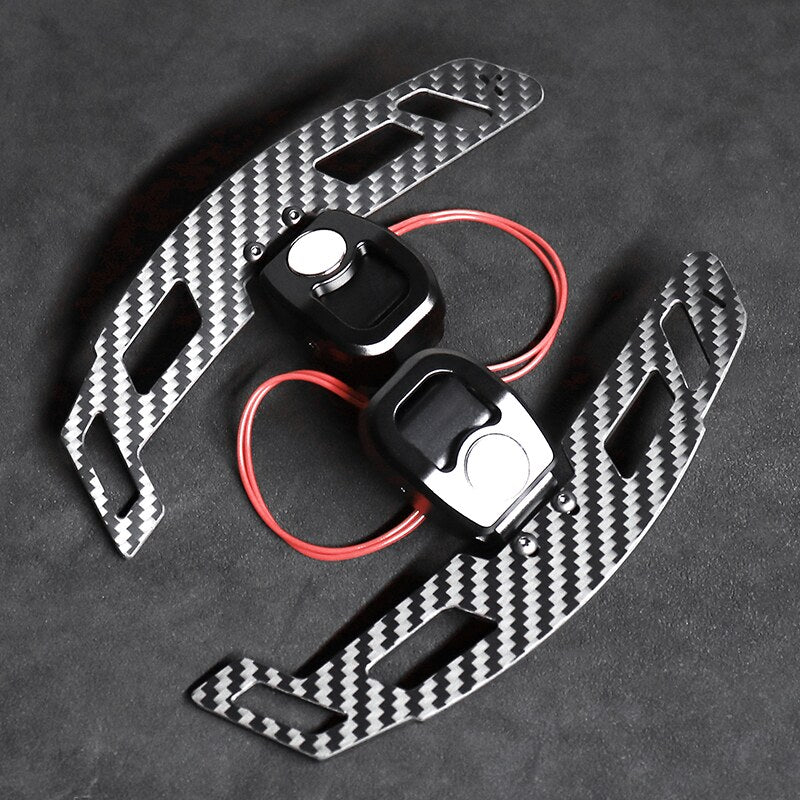 Mercedes magnetic paddle shifters, triangle base pair | Premium Bespoke AutoWorks
