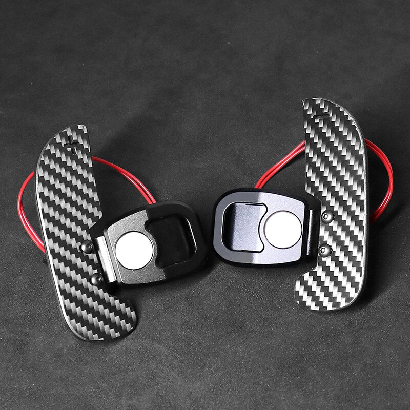 Mercedes magnetic paddle shifters, triangle base rear view | Premium Bespoke AutoWorks