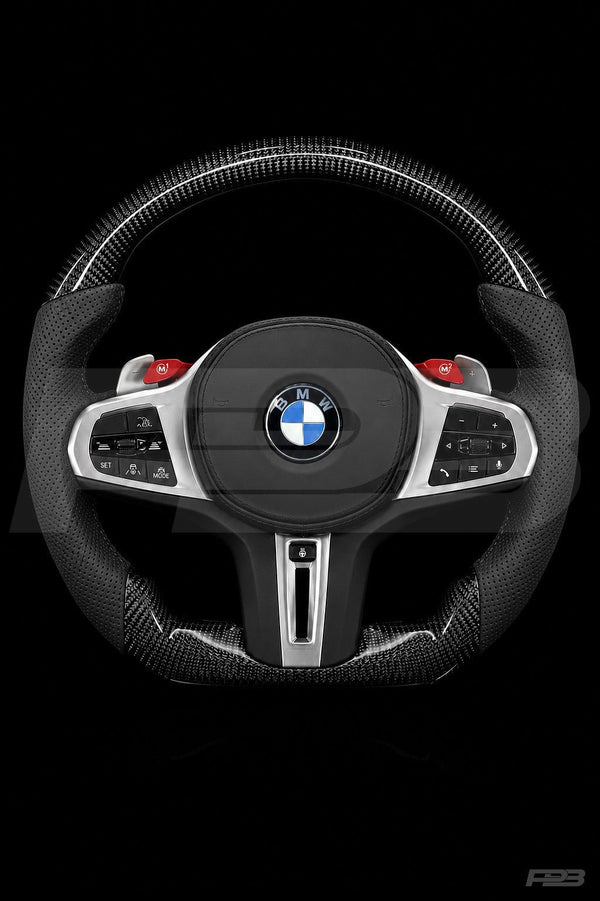 BMW M4 G82 Custom Steering Wheel, Carbon Perf, Made to Order
