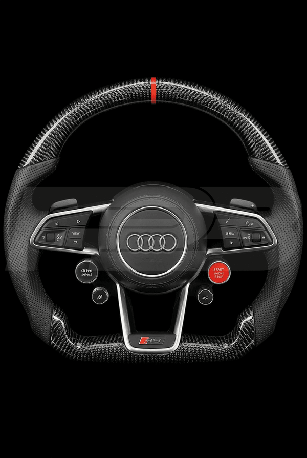 Audi R8 Custom Steering Wheel, Carbon Perf, Made to Order