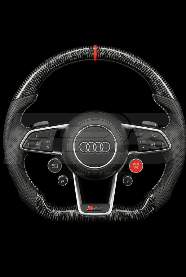 Audi R8 Custom Steering Wheel, Carbon Perf, Made to Order