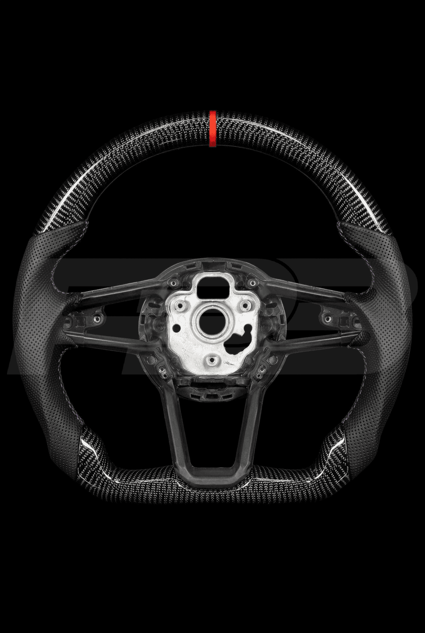 Audi R8 Carbon Perf — exposed view, Pink stitching