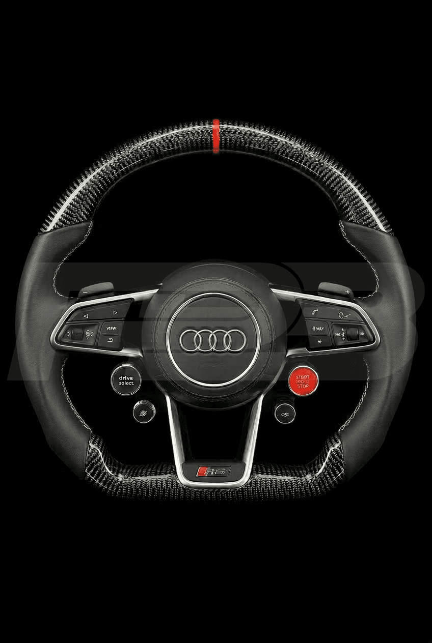 Audi R8 Carbon Sport — complete view, Lime stitching