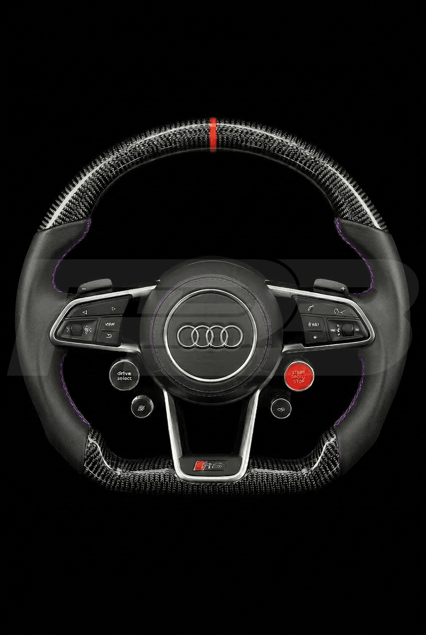 Audi R8 Carbon Sport — complete view, Purple stitching