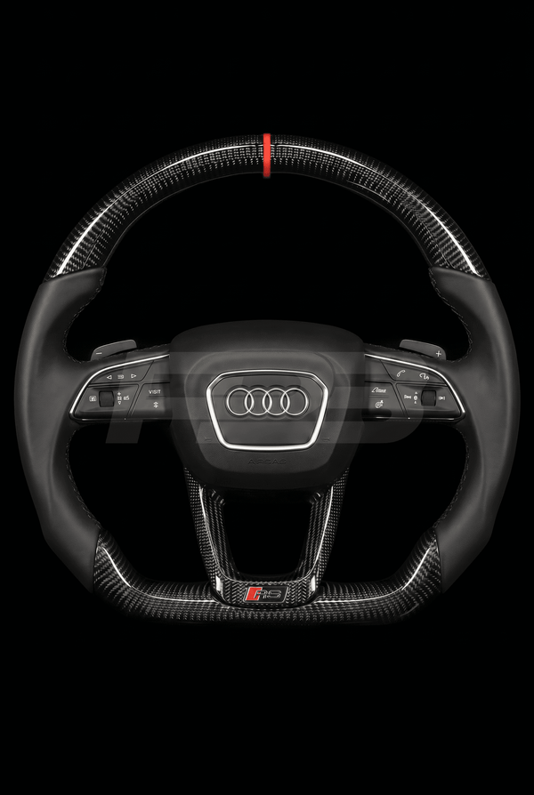 Audi RS Q8 Custom Steering Wheel, Carbon Sport, Made to Order