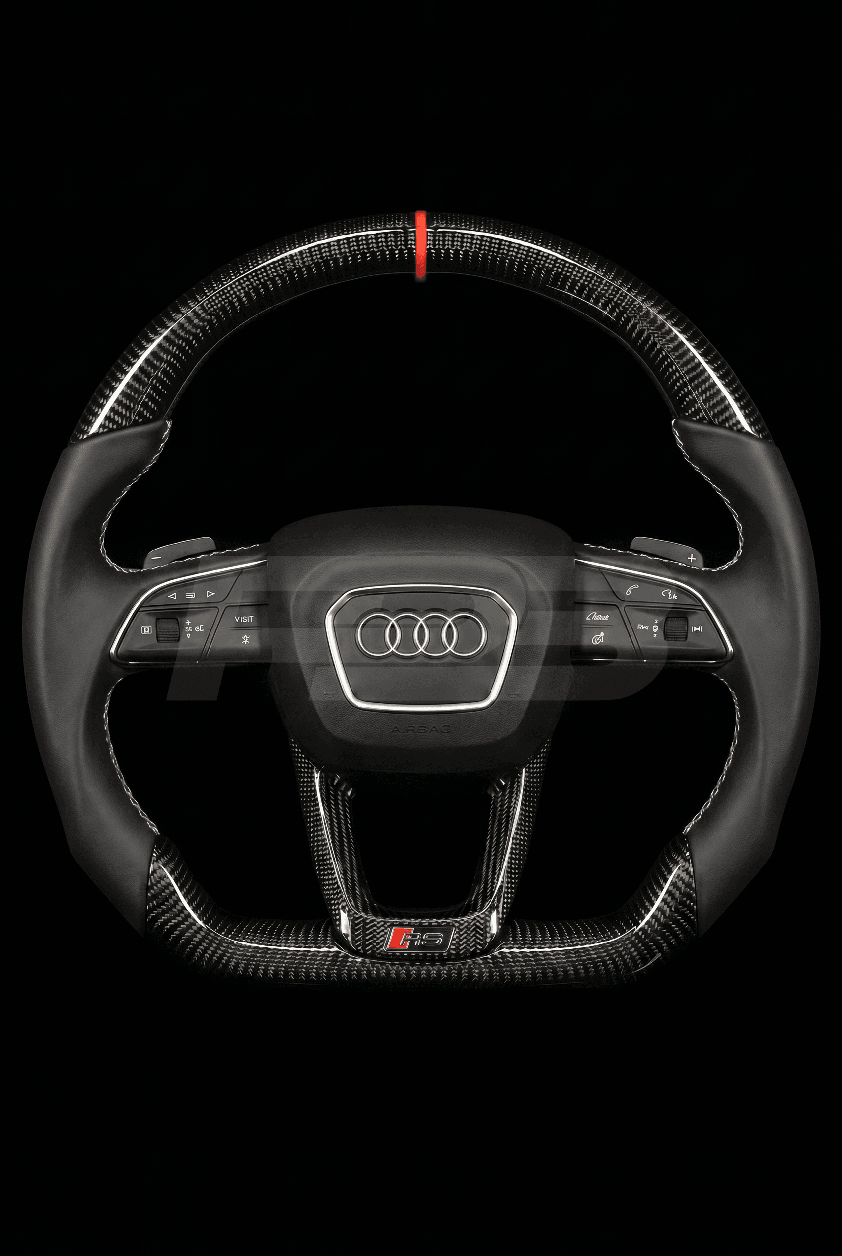 Audi RS Q8 Carbon Sport — complete view, White stitching