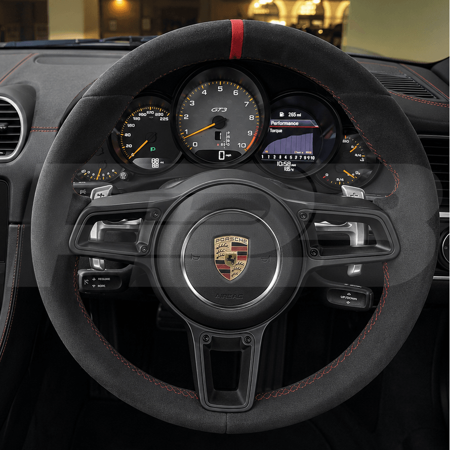 porsche boxster cayman 982 custom steering wheel