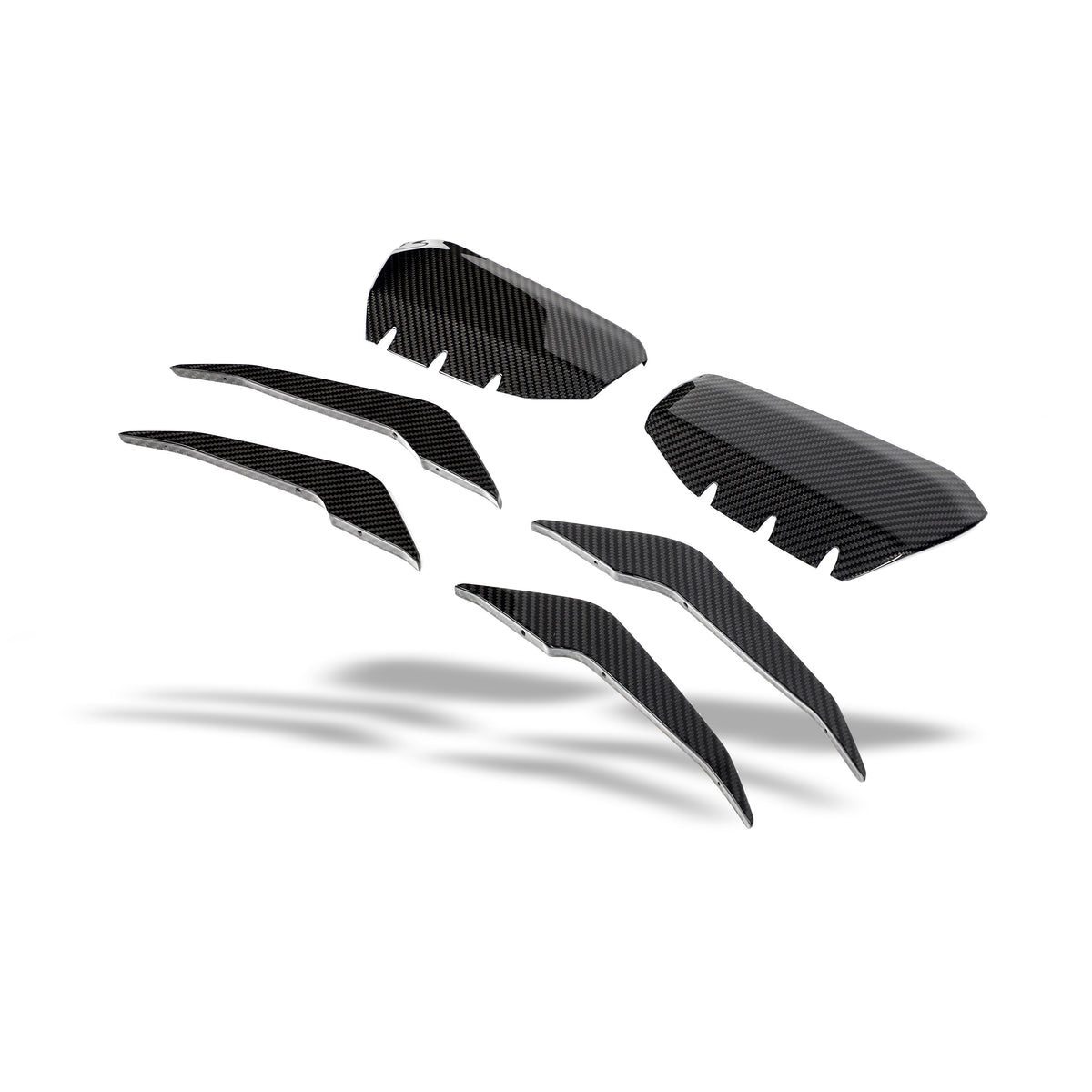 REVOZPORT Audi RS3 8Y Saloon Carbon Fibre Canards (2021-2024), image 5 - Premium Bespoke AutoWorks