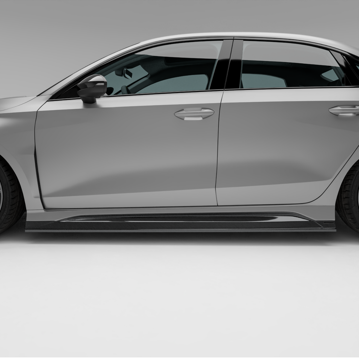 REVOZPORT Audi RS3 8Y Saloon Carbon Fibre Side Skirts (2021+), image 8 - Premium Bespoke AutoWorks