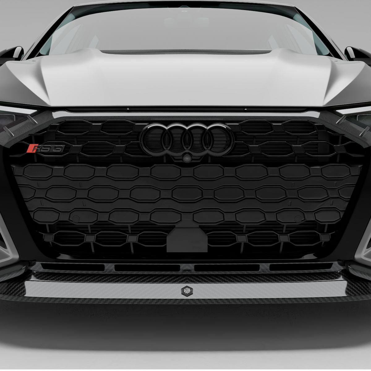 REVOZPORT Audi RS3 8Y Sportback Carbon Fibre Front Grille (2021-2024), image 2 - Premium Bespoke AutoWorks
