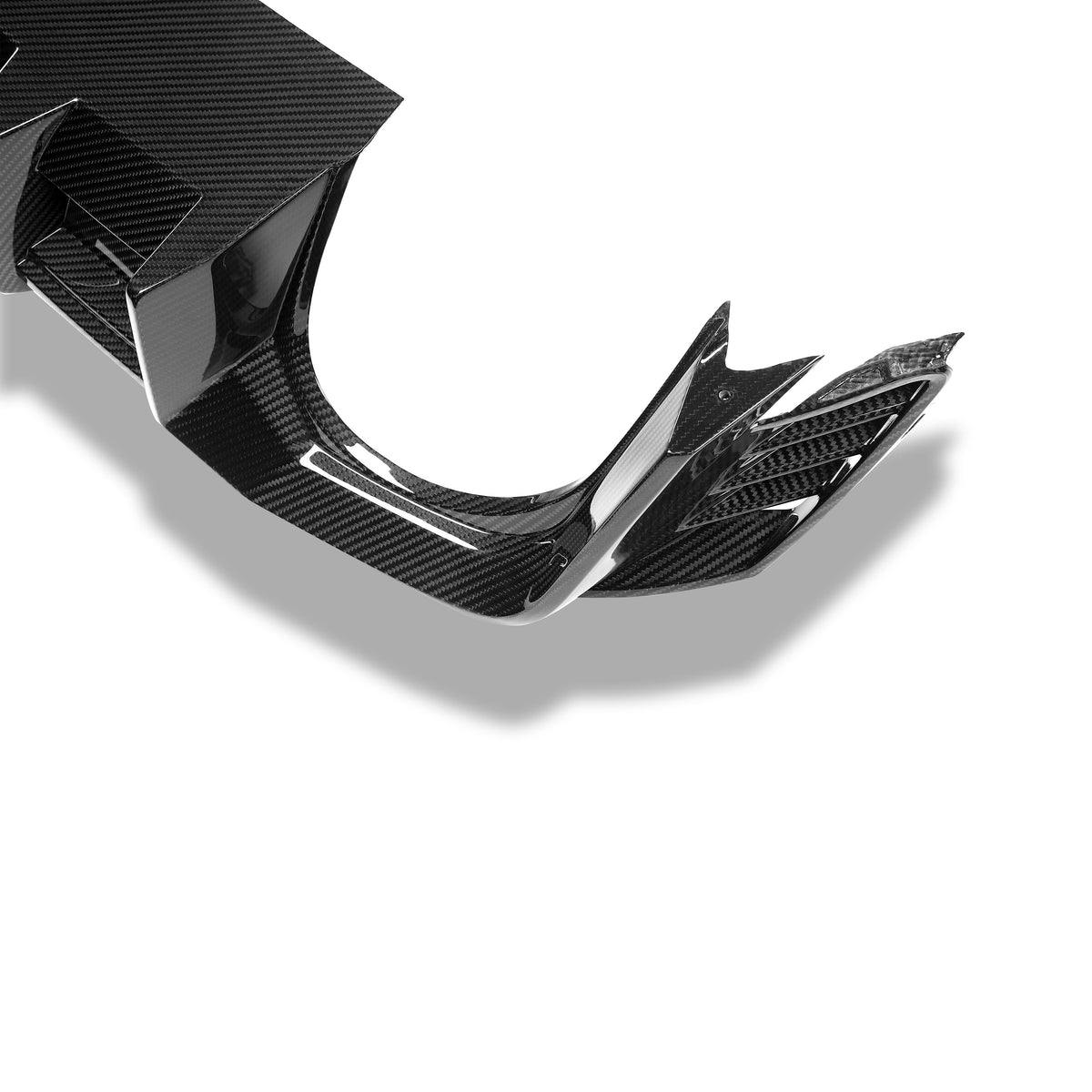 REVOZPORT Audi RS4 Avant B9.5 Carbon Fibre Rear Diffuser (2020-2023), image 8 - Premium Bespoke AutoWorks