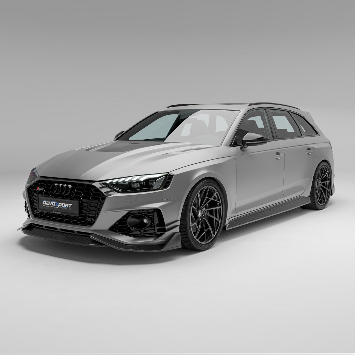 REVOZPORT Audi RS4 Avant B9.5 Carbon Fibre Side Skirts (2020-2023), image 9 - Premium Bespoke AutoWorks