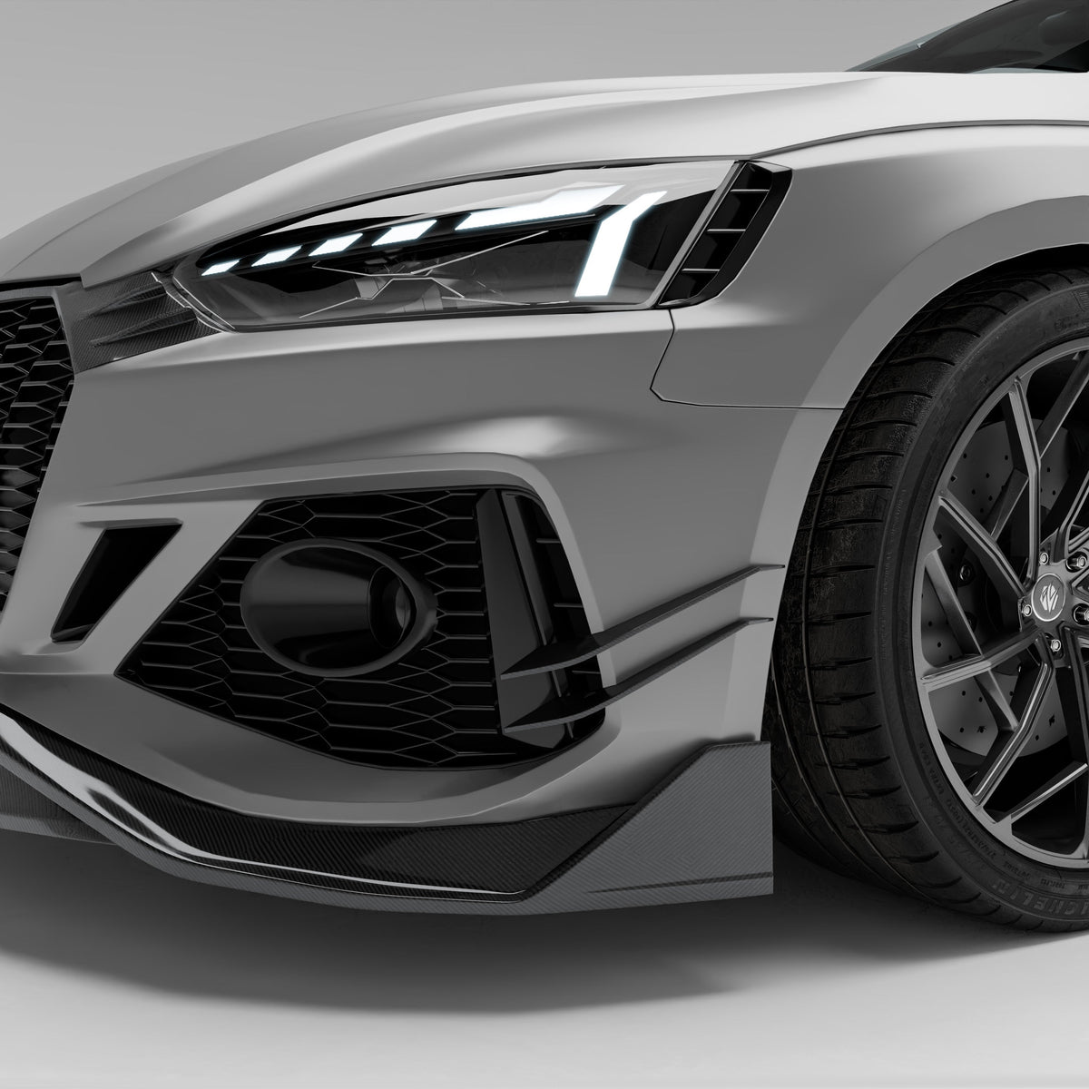REVOZPORT Audi RS5 Sportback B9.5 Carbon Fibre Canards (2020-2024), image 2 - Premium Bespoke AutoWorks