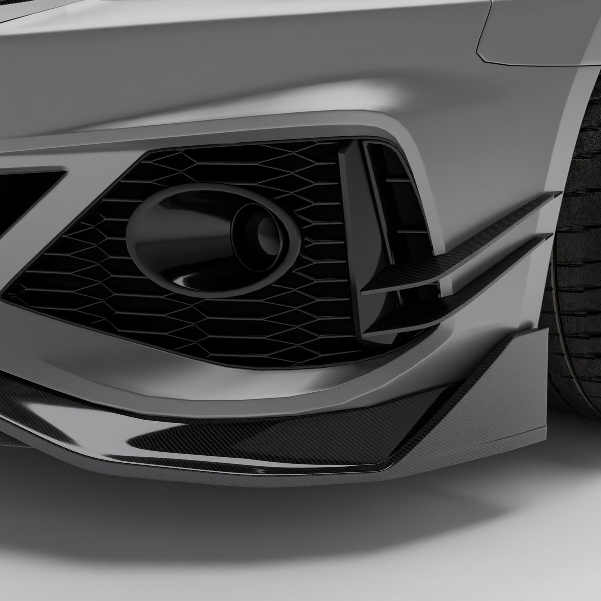 REVOZPORT Audi RS5 Sportback B9.5 Carbon Fibre Canards (2020-2024), image 8 - Premium Bespoke AutoWorks