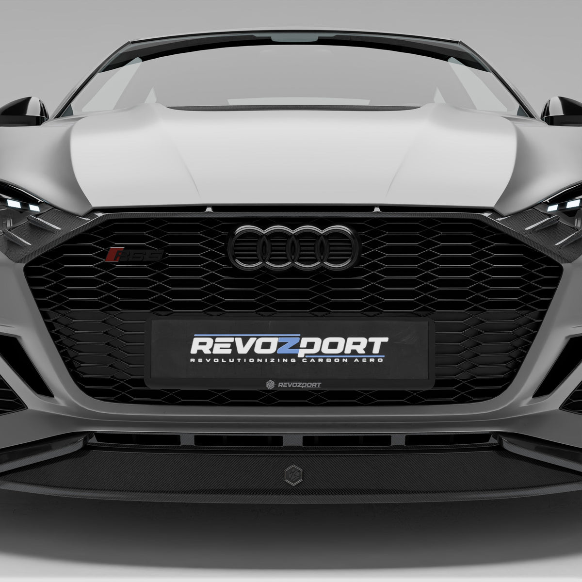 REVOZPORT Audi RS5 Sportback B9.5 Carbon Fibre Grille (2020-2024), image 2 - Premium Bespoke AutoWorks