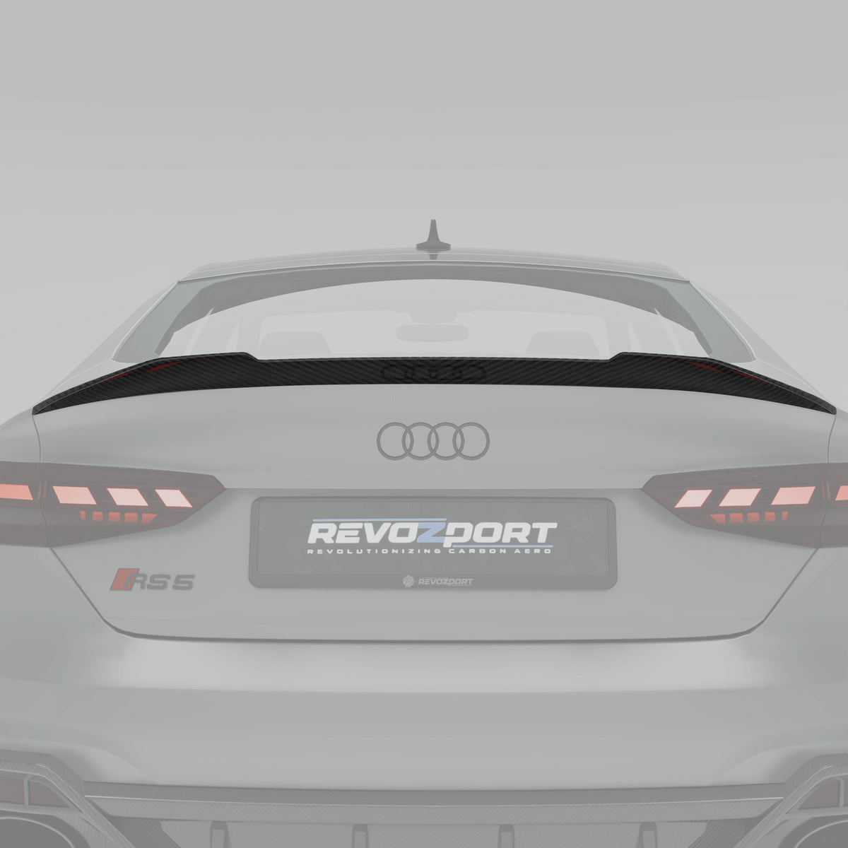 REVOZPORT Audi RS5 Sportback B9.5 Carbon Fibre Spoiler (2020-2024) - Premium Bespoke AutoWorks