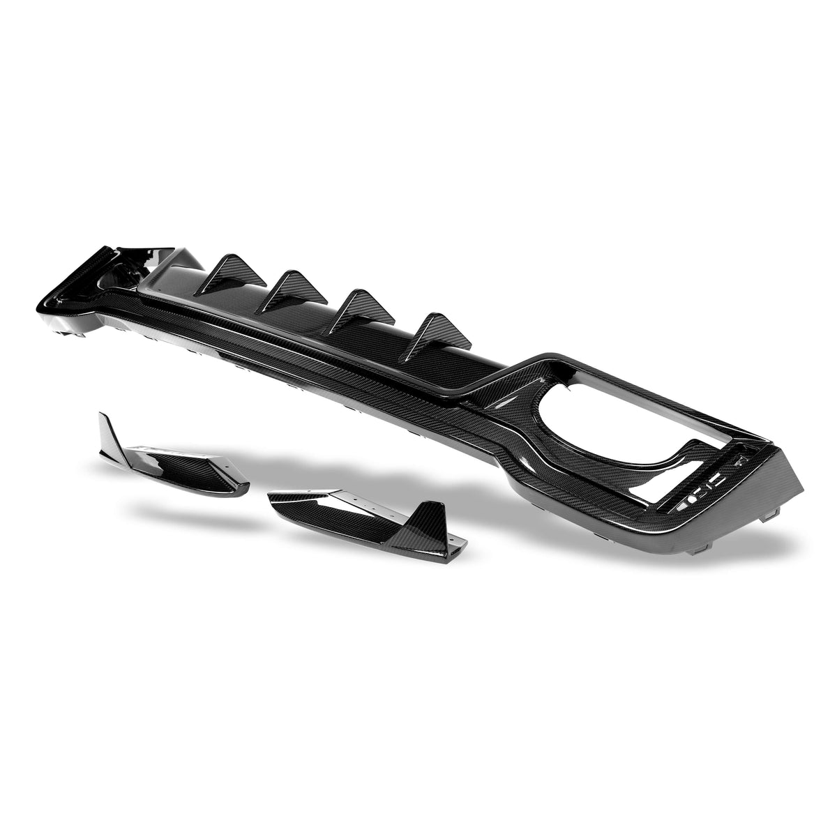 REVOZPORT Audi RS6 Avant C8 Carbon Fibre Rear Diffuser (2020+), image 5 - Premium Bespoke AutoWorks