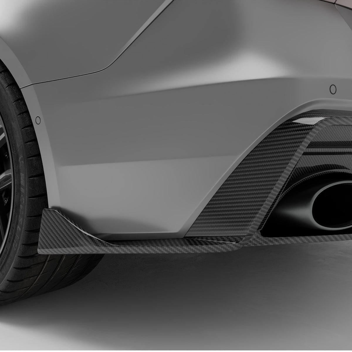REVOZPORT Audi RS7 Sportback C8 Carbon Fibre Rear Diffuser (2020+), image 8 - Premium Bespoke AutoWorks