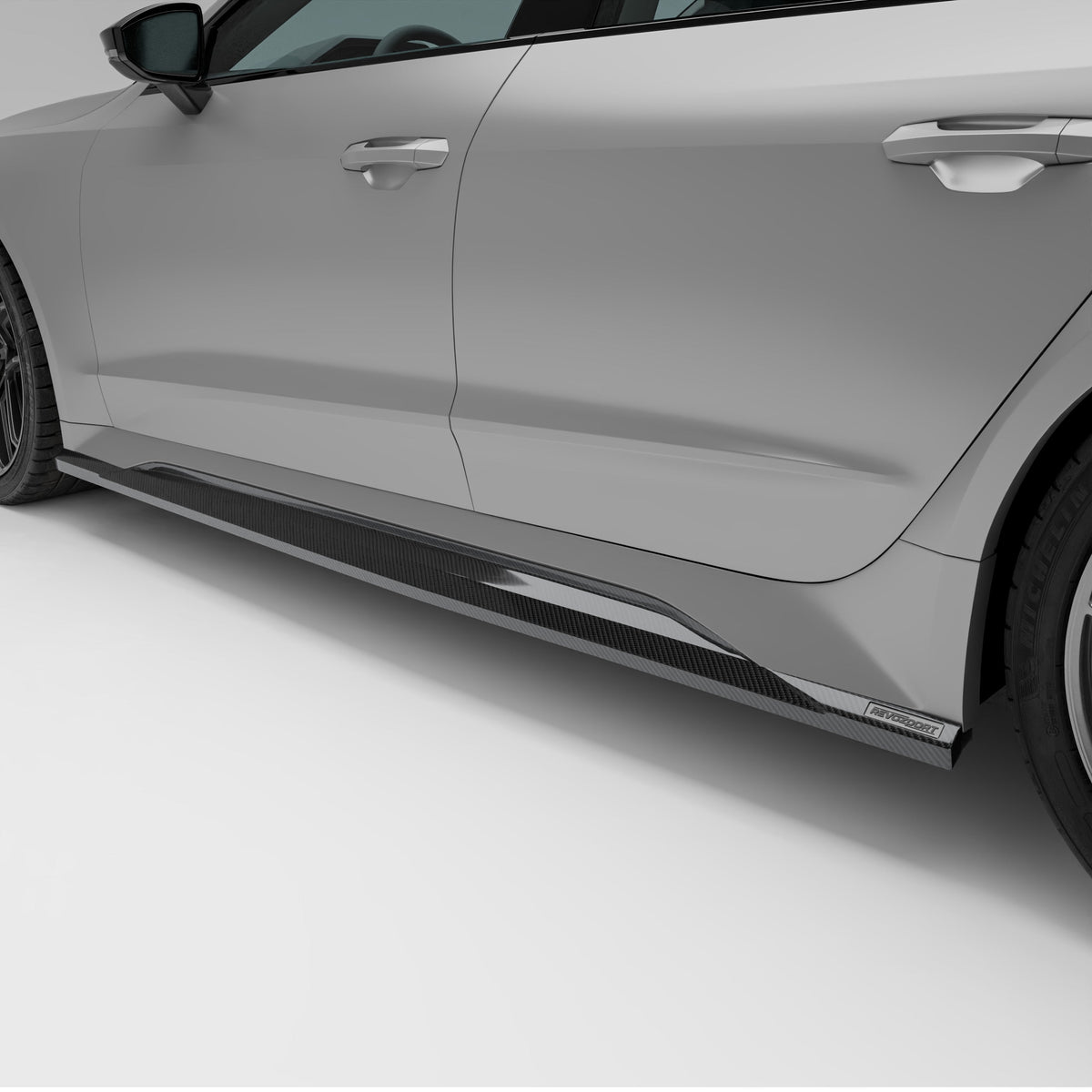REVOZPORT Audi RS7 Sportback C8 Carbon Fibre Side Skirts (2020+), image 2 - Premium Bespoke AutoWorks