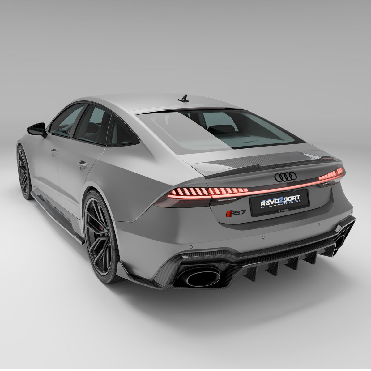 REVOZPORT Audi RS7 Sportback C8 Carbon Fibre Spoiler (2020+), image 8 - Premium Bespoke AutoWorks