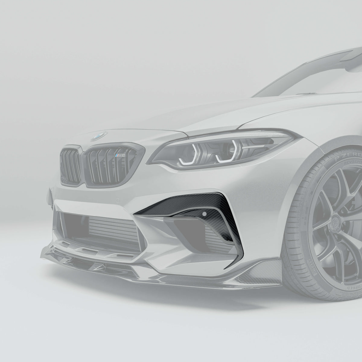REVOZPORT BMW M2 Competition F87 Bumper Inserts (2018-2021) - Premium Bespoke AutoWorks