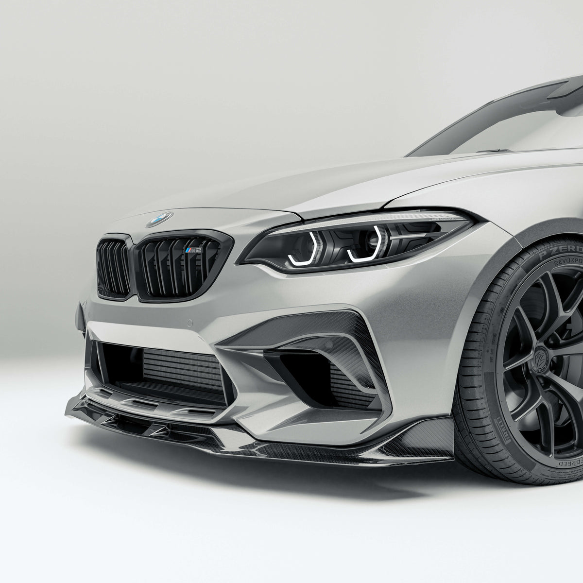 REVOZPORT BMW M2 Competition F87 Bumper Inserts (2018-2021), image 2 - Premium Bespoke AutoWorks