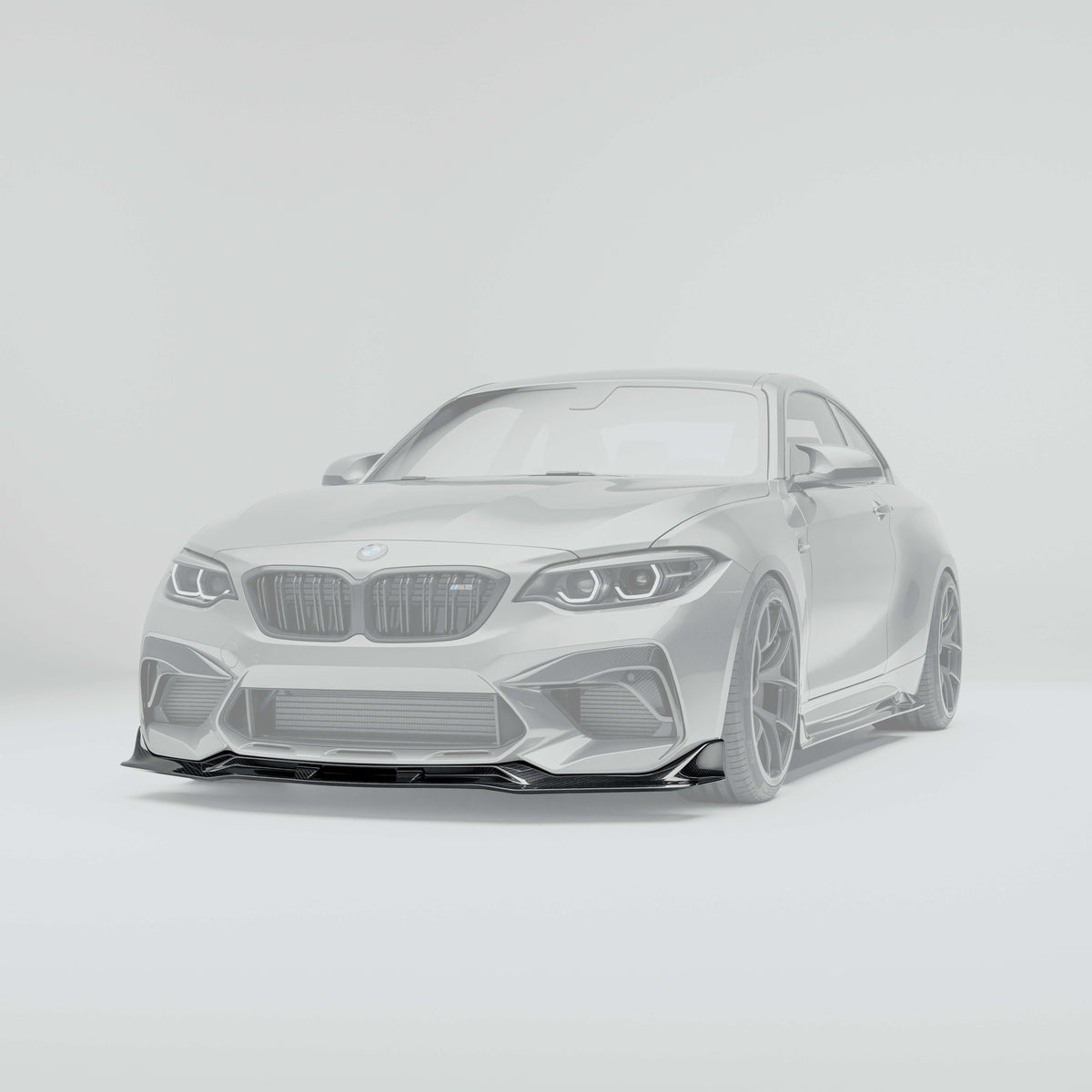 REVOZPORT BMW M2 Competition F87 Carbon Fibre Front Lip (2018-2021) - Premium Bespoke AutoWorks