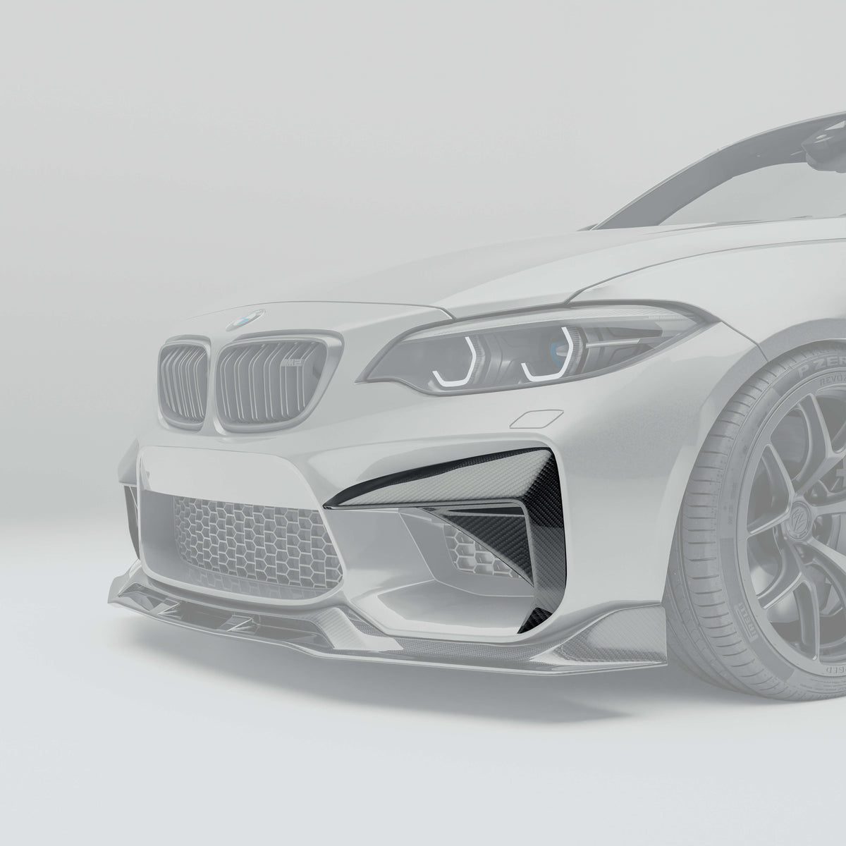 REVOZPORT BMW M2 F87 Bumper Inserts (2016-2018) - Premium Bespoke AutoWorks