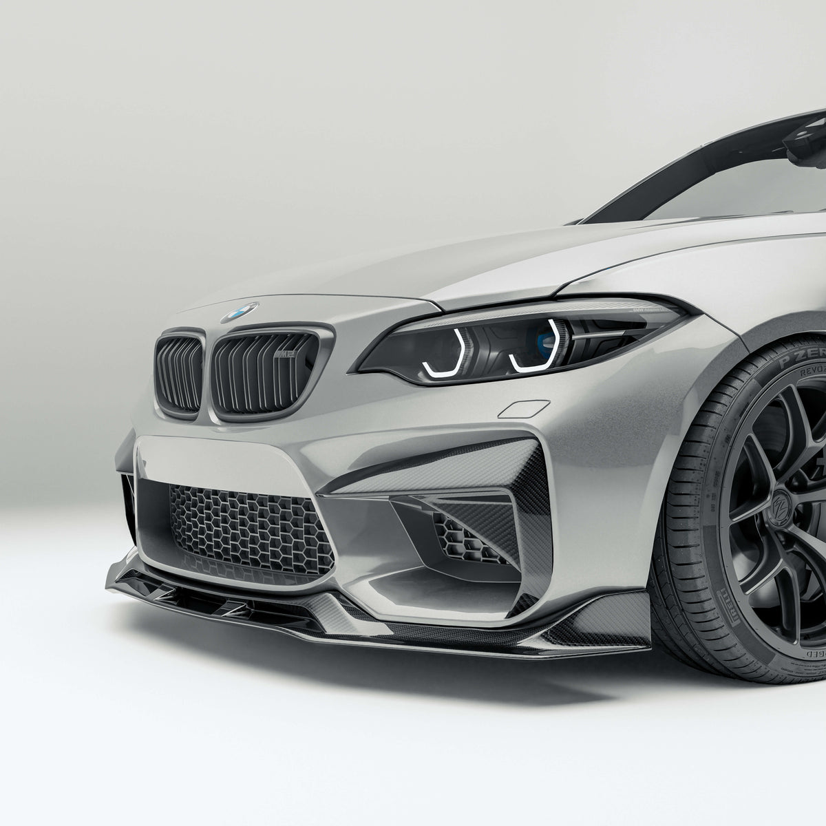 REVOZPORT BMW M2 F87 Bumper Inserts (2016-2018), image 2 - Premium Bespoke AutoWorks
