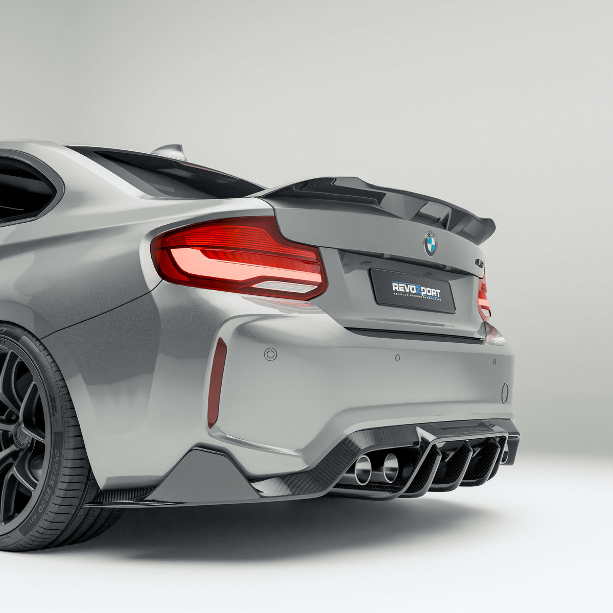 REVOZPORT BMW M2 F87 Carbon Fibre Boot Spoiler (2016-2018), image 7 - Premium Bespoke AutoWorks