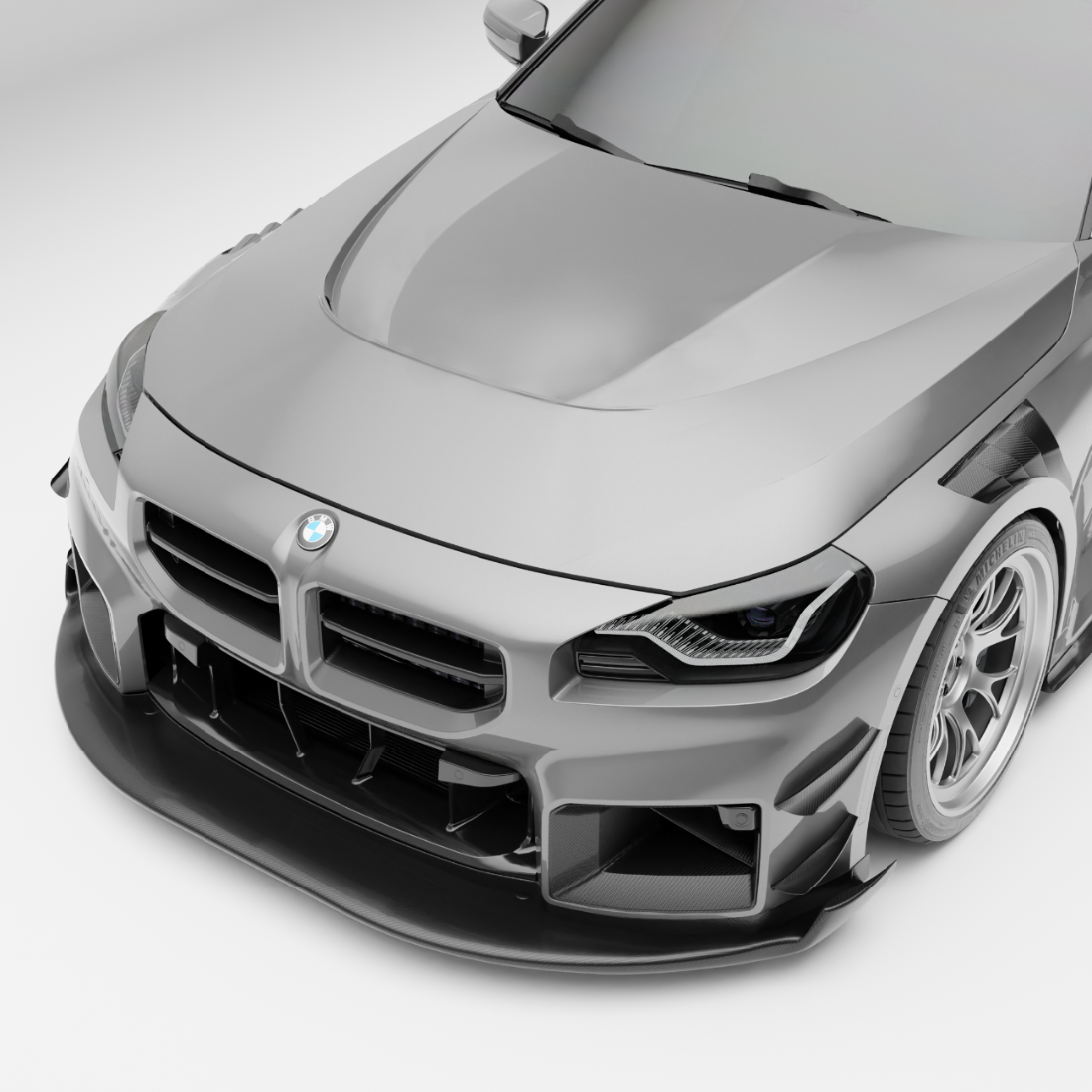 REVOZPORT BMW M2 G87 Carbon Fibre Aero Bonnet (2023+) - Premium Bespoke AutoWorks