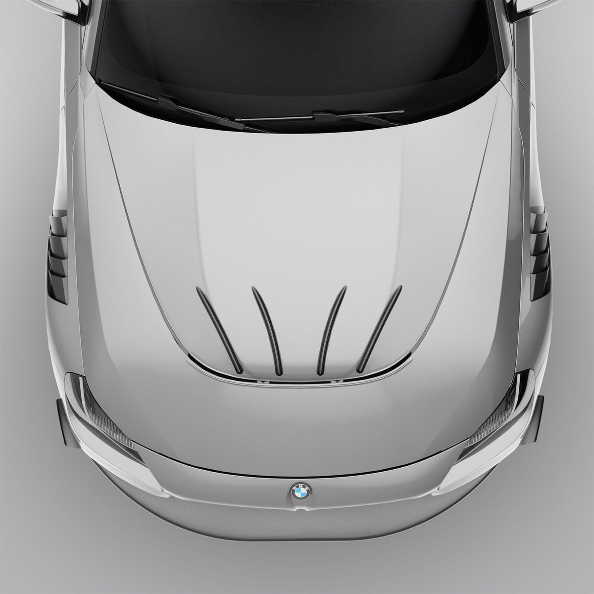 REVOZPORT BMW M2 G87 Carbon Fibre Aero Bonnet and Strakes (2023+), image 10 - Premium Bespoke AutoWorks