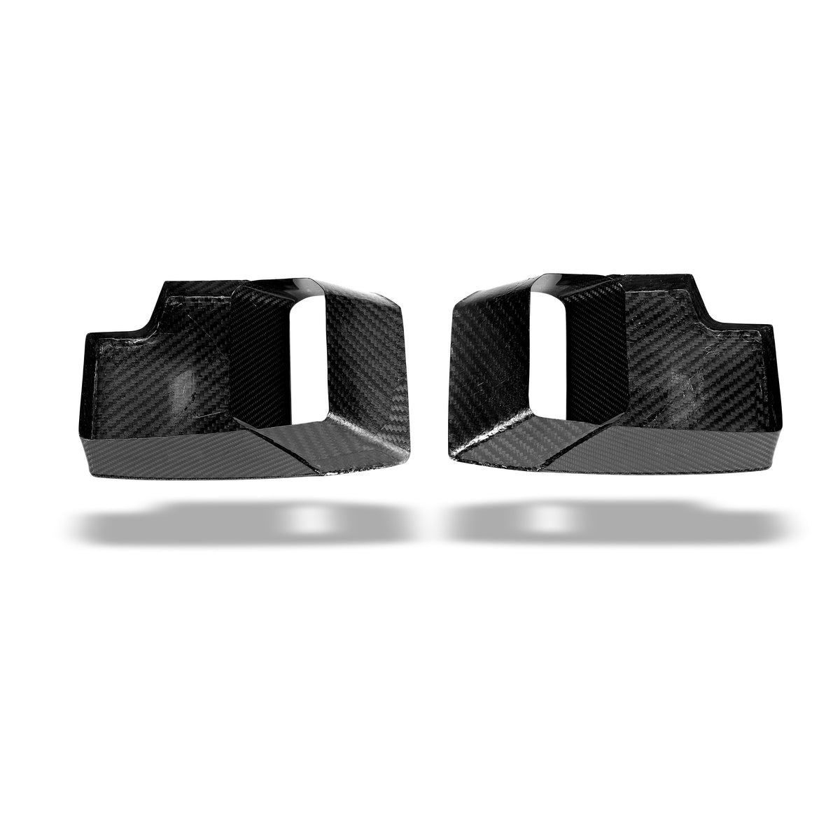 REVOZPORT BMW M2 G87 Carbon Fibre Aero Front Bumper Block-Off Plates (2023+), image 7 - Premium Bespoke AutoWorks